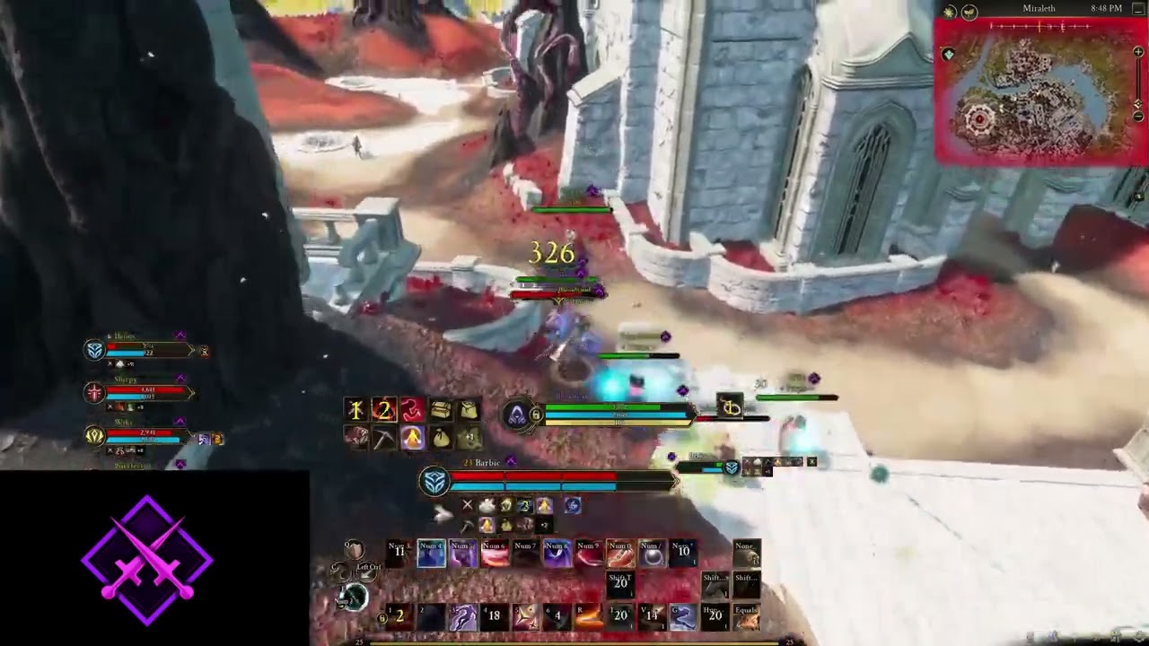Big Bad Fed - Purple Ashes of Creation PvP