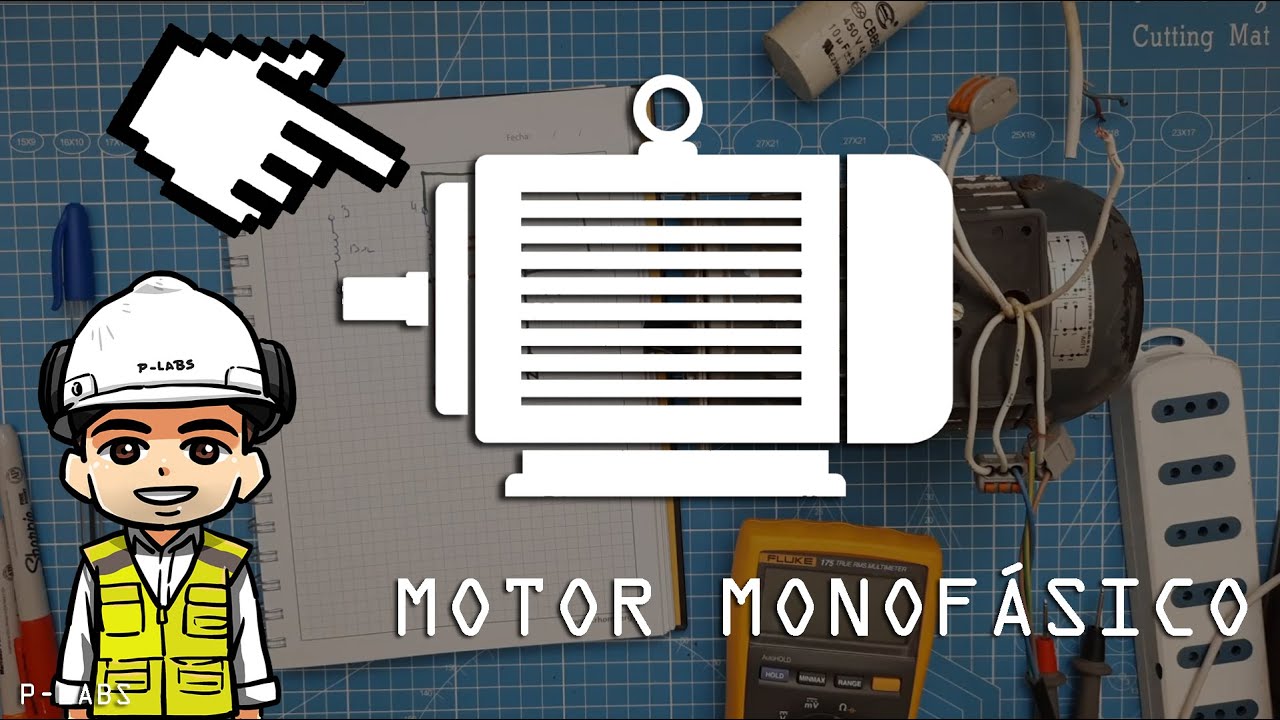 Motor Monofasico de dos voltajes | #PLABS