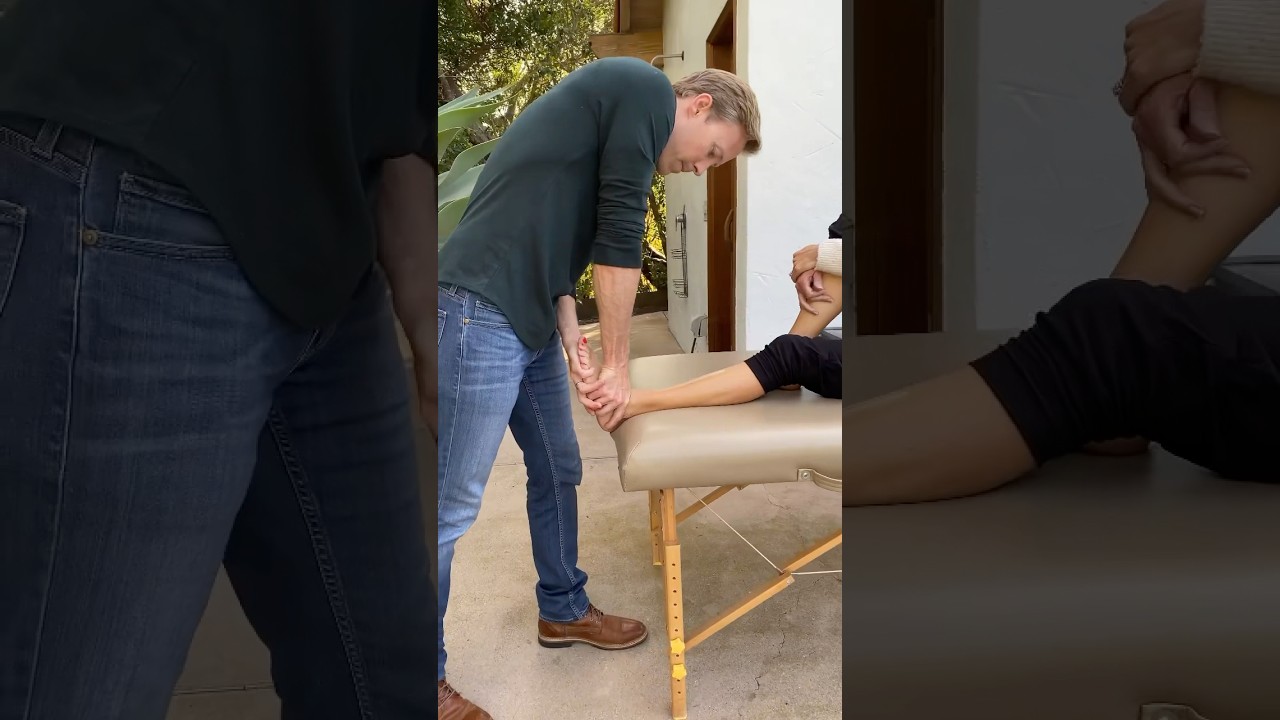 Ankle Joint Mobilization (Posterior Talar Glide)