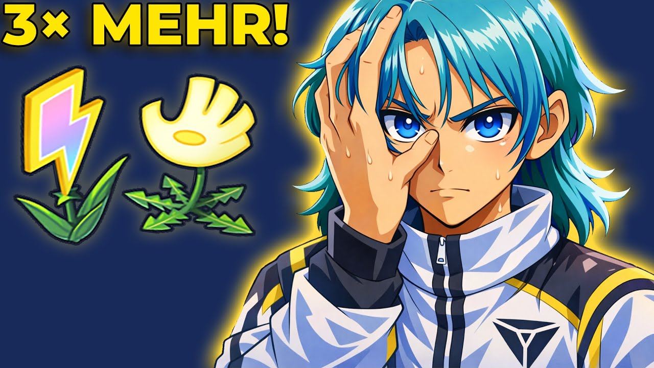 3× mehr INAZUMA-BLUMEN & HIMMELSHAND-KRAUT farmen! | Inazuma Eleven Siegesstraße