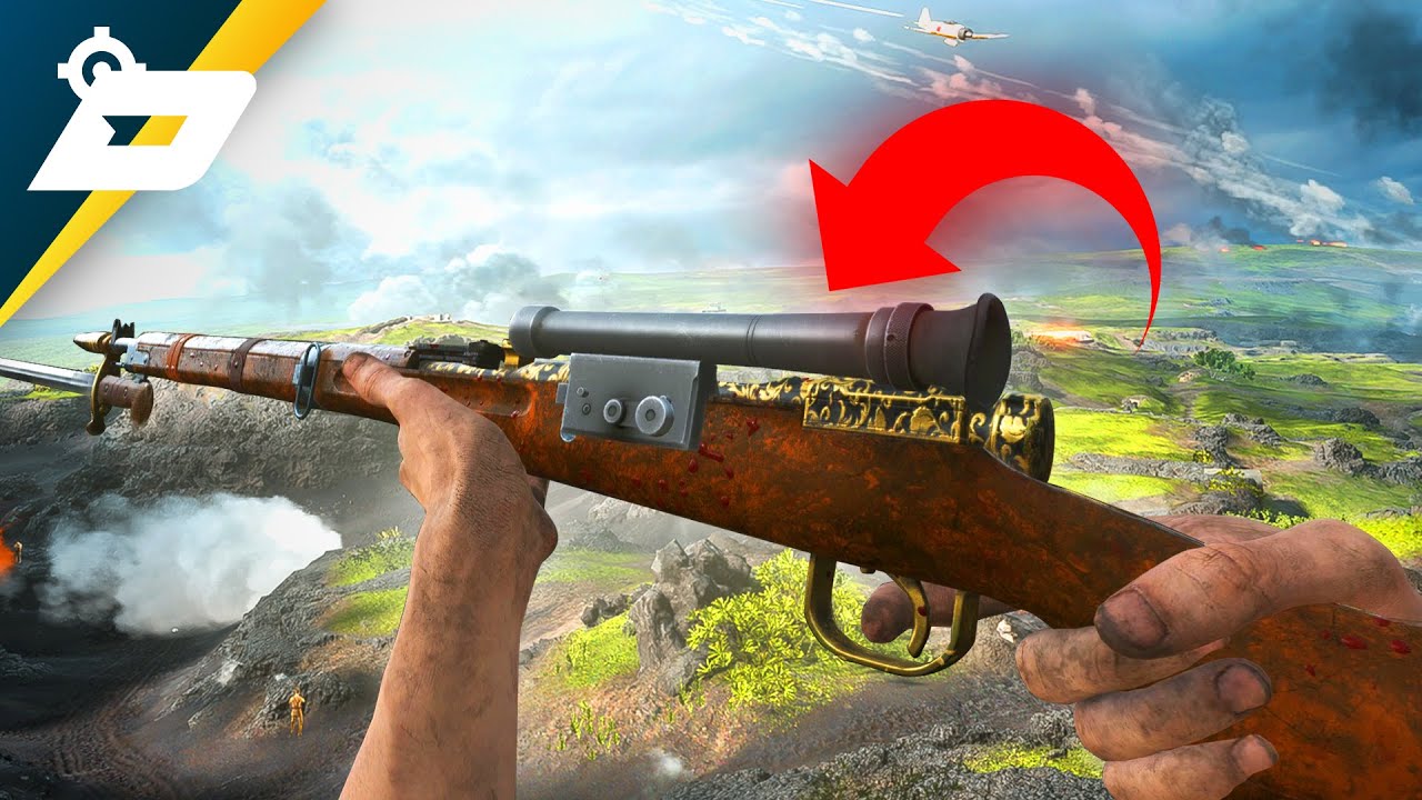 Let me show you why the ARISAKA SNIPER is my NEW FAVORITE... BATTLEFIELD 5 PACIFIC