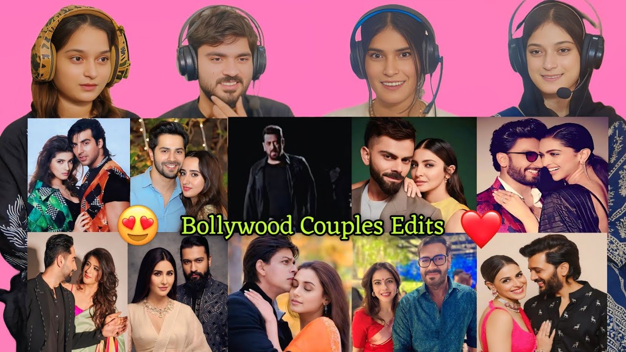Bollywood Couple Edits Reaction 😘