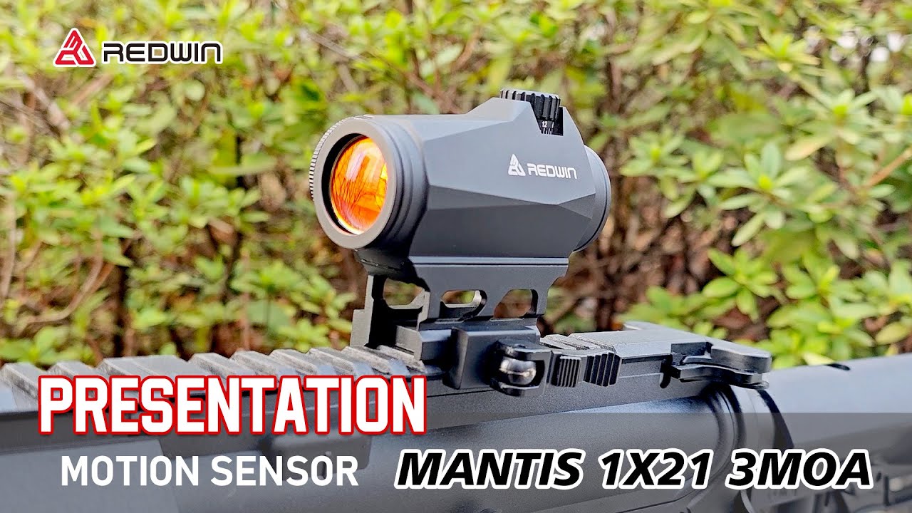 PRESENTATION Red Win Mantis 1x21 3MOA Red Dot Reflex Sight Shake Awaked