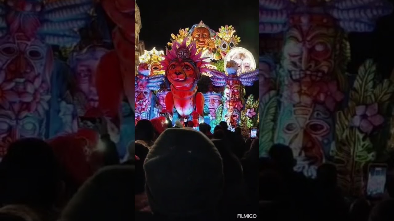 Carnevale di Acireale 2026 - Carro dal Titolo : Il battito della Terra - Ass Maschere Ribelli 