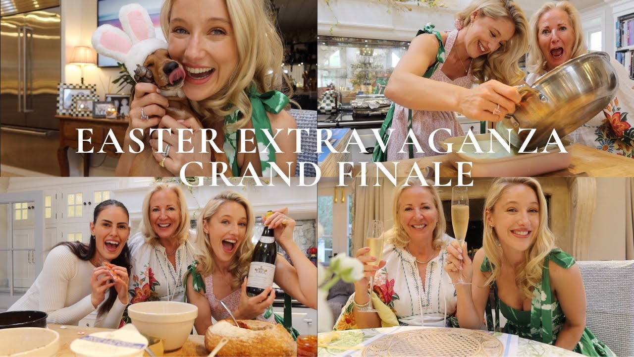 EASTER EXTRAVAGANZA, THE GRAND FINALE | WELCOME TO EASTER SUNDAY IN OUR HOME WITH MY FAMILY