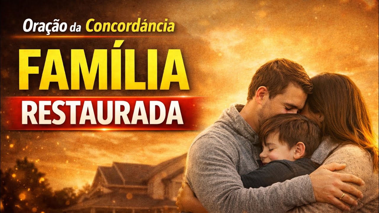 Oração da Concordância pela Restauração da Família | Fé Pra Hoje