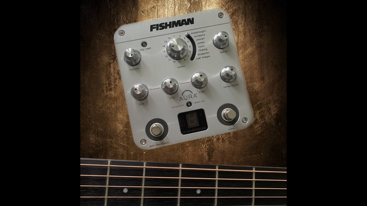 Jans Gear Review - Fishman Aura Spectrum DI Box f&uuml;r Akustikgitarre