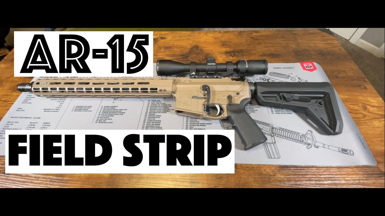 How to field strip an AR-15