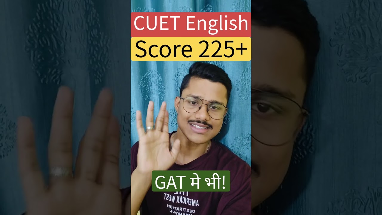 🚨Want to Score 225+ in CUET English? STOP Worrying! Ultimate 15-Day Strategy for English & GAT CUET