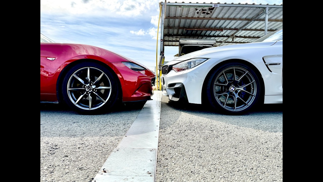 BMW F82 M4 vs Mazda ND MX5