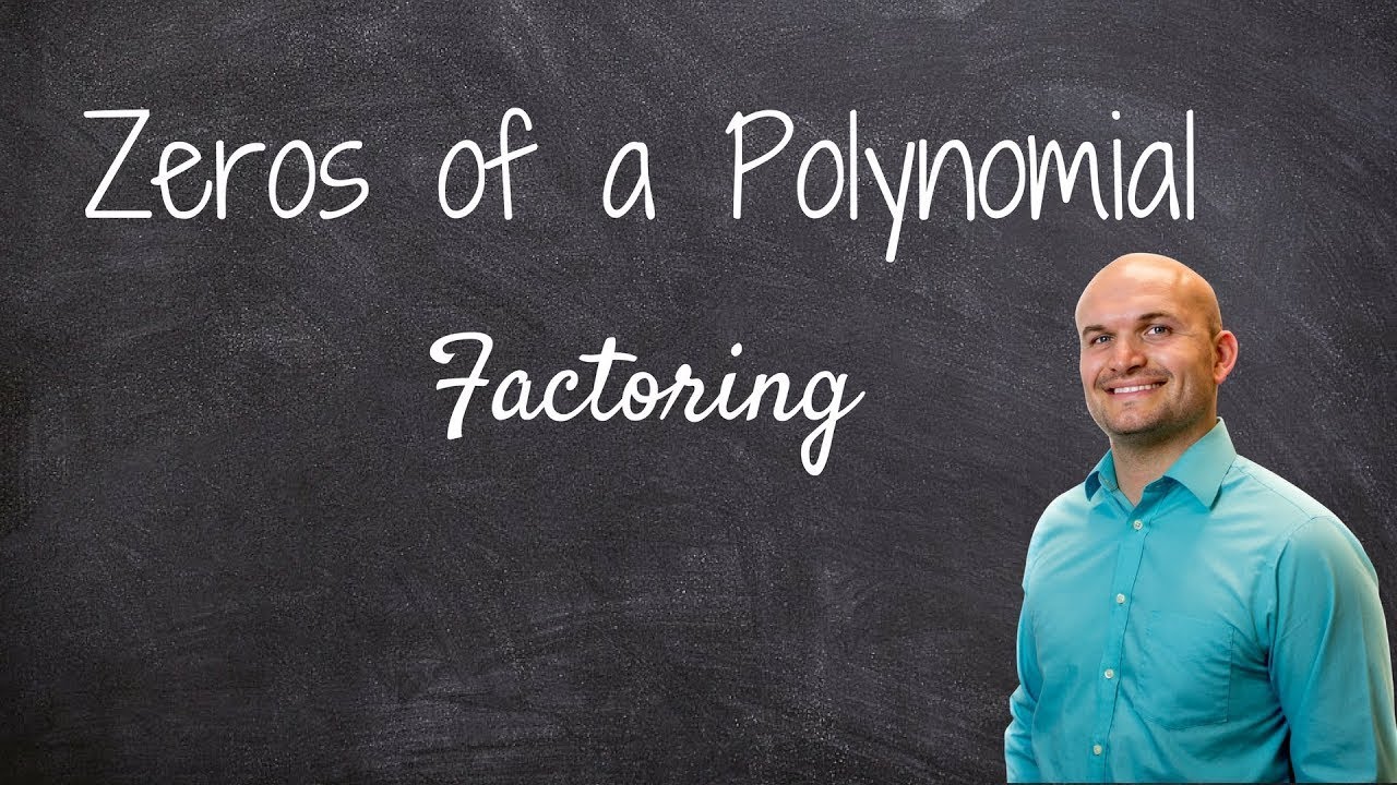 Master - How to find the zeros of a polynomial function by factoring and determine multiplicity