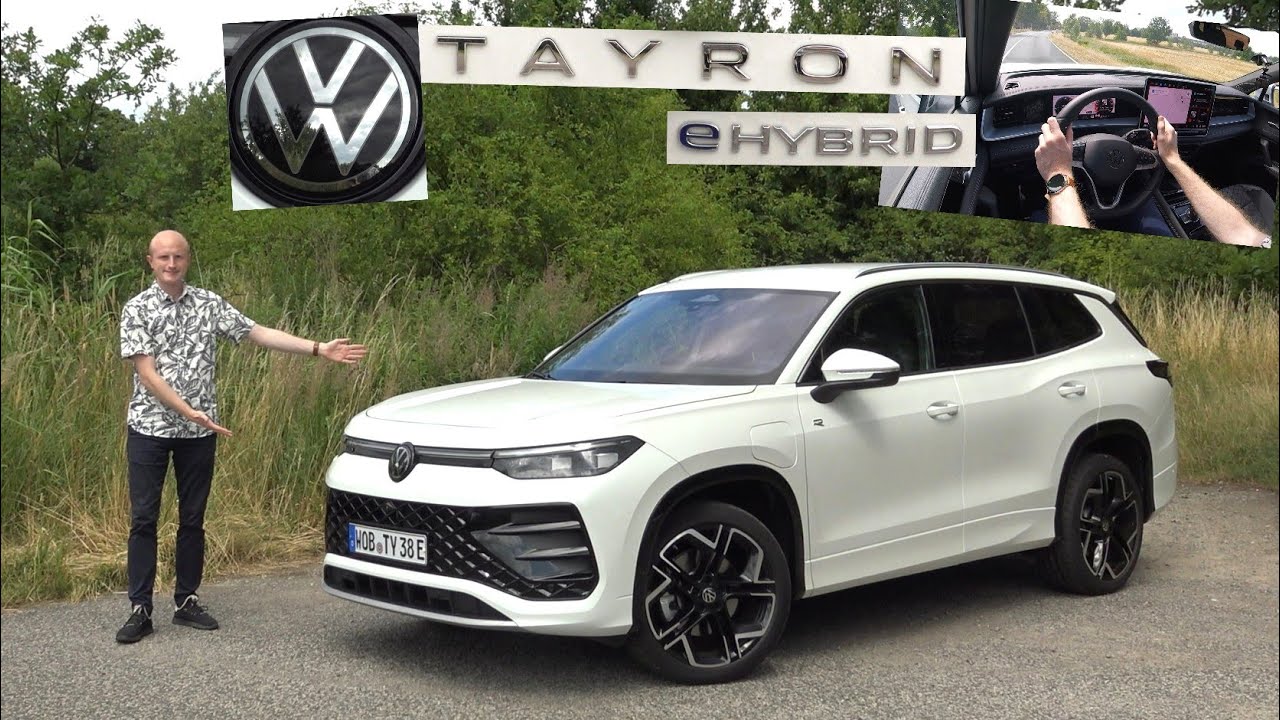 Der neue VW Tayron im Test - Was kann das große SUV als Plug-In-Hybrid? Review Kaufberatung