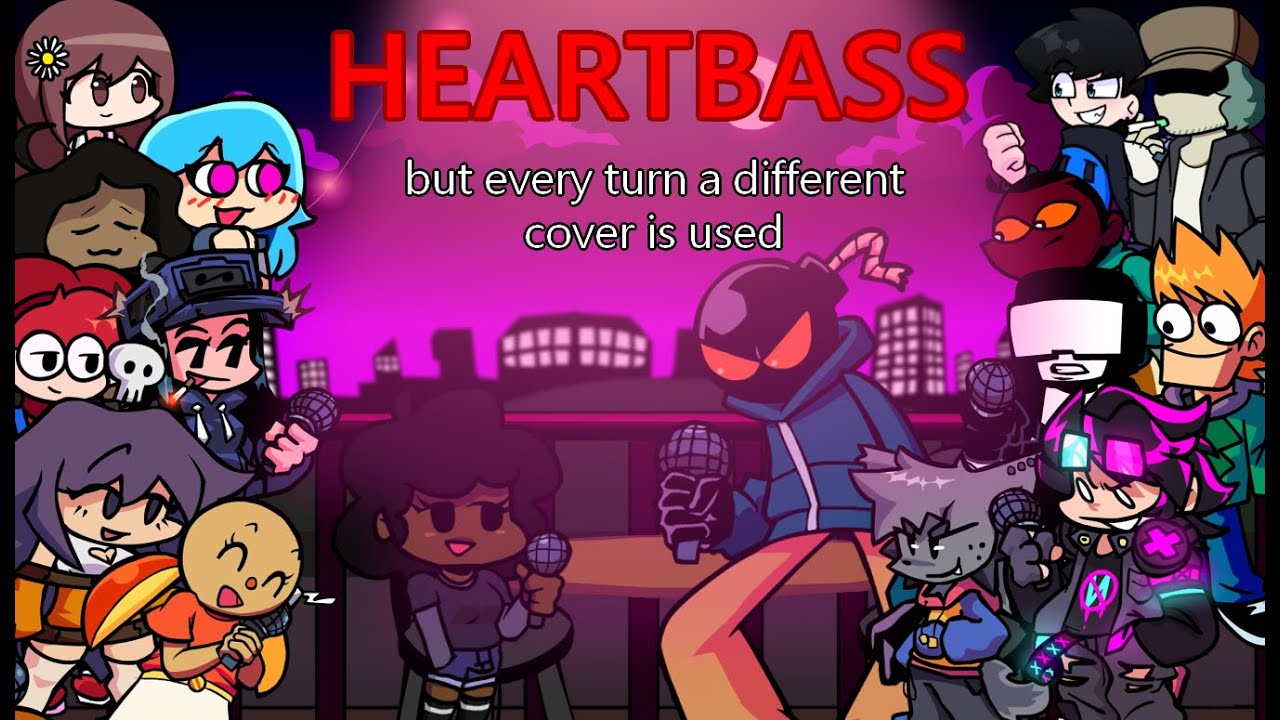 Heartbass but Every Turn a Different Cover is Used 🎶 (Heartbass BETADCIU ❤ )