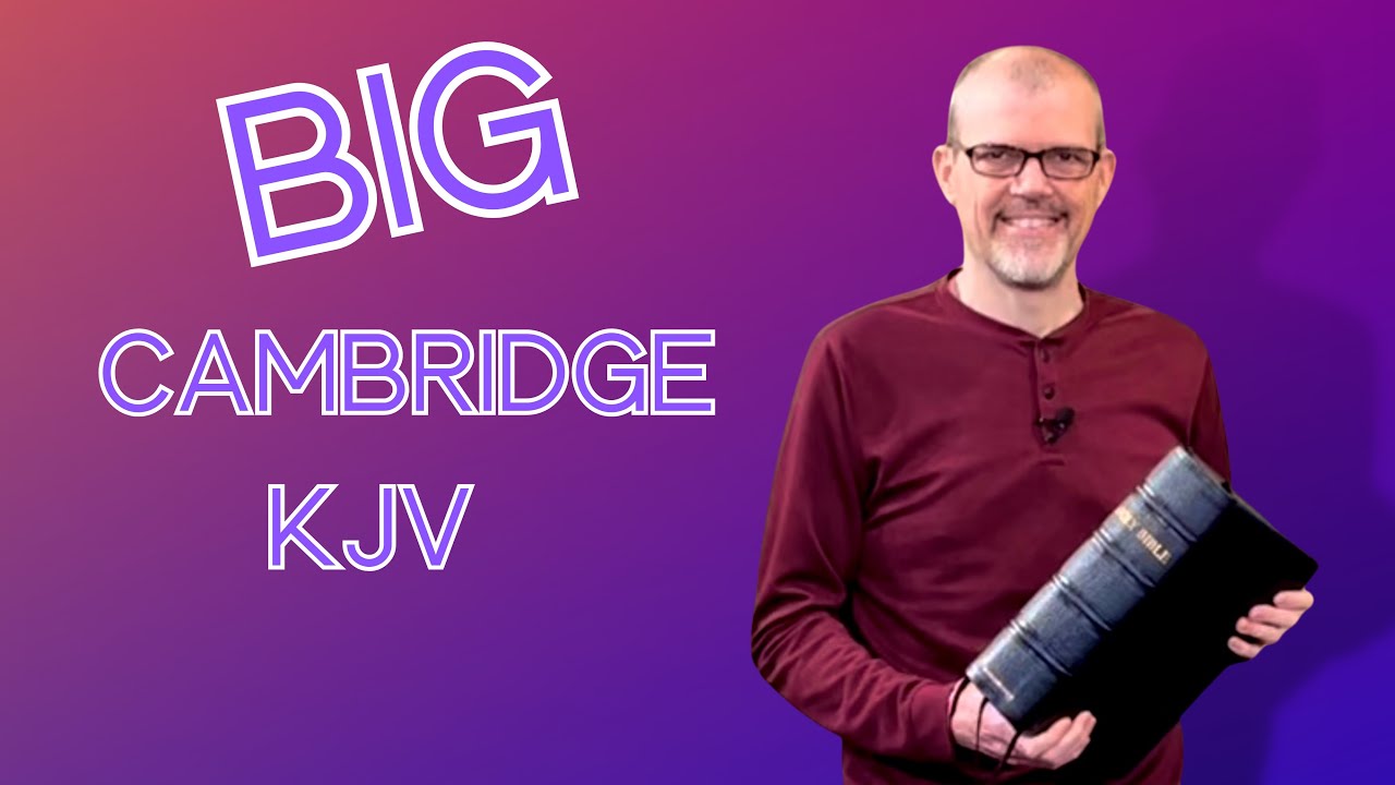Giant Cambridge Pulpit Bible