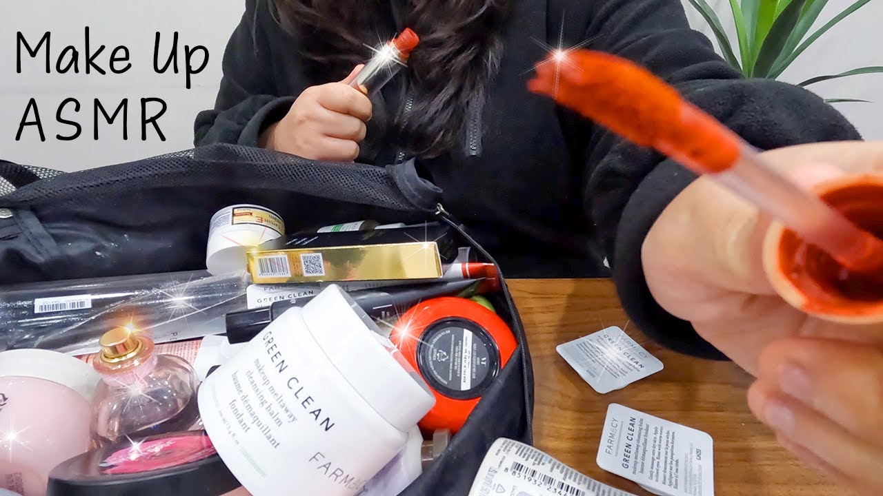 ASMR 친구에게 해주는 데이트 메이크업 롤플레잉 | Role-play of dating makeup for my friend [#피부가_좋아서_그램! 파머시 그린클린]