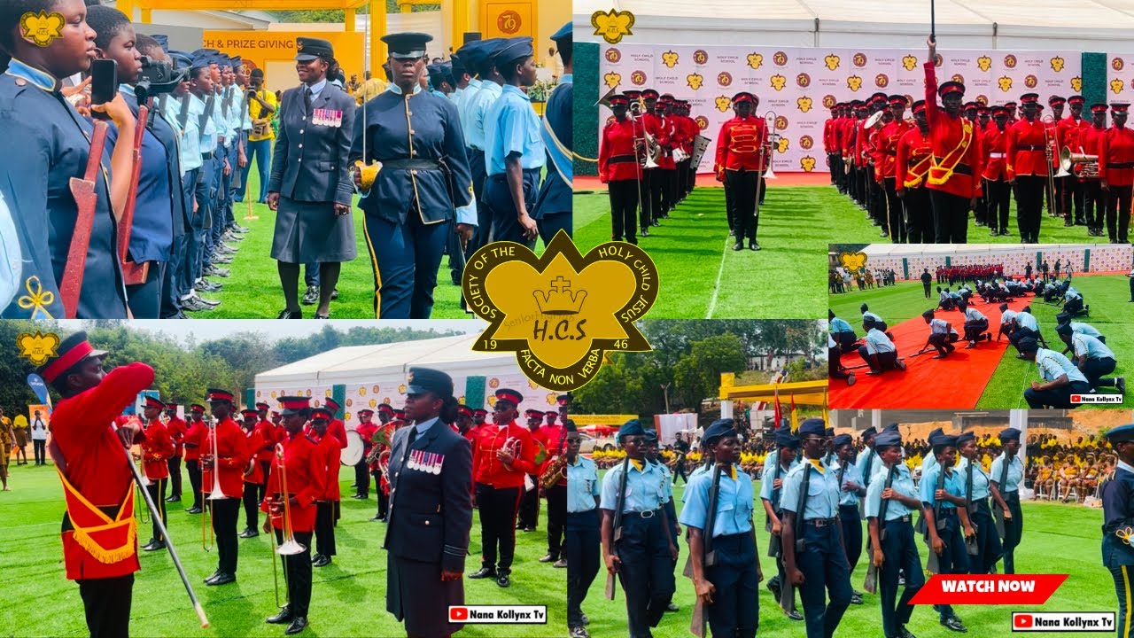 Holy Child School Cadet Displays Beautifully @ 79th Anniversary Parade 💛🤎✌️
