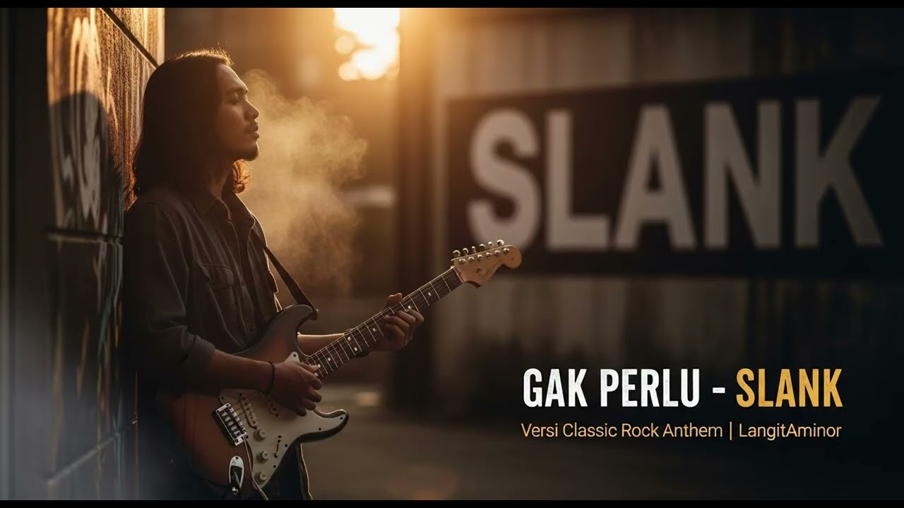 GAK PERLU | AI Cover Music – Classic Rock Anthem | LangitAminor