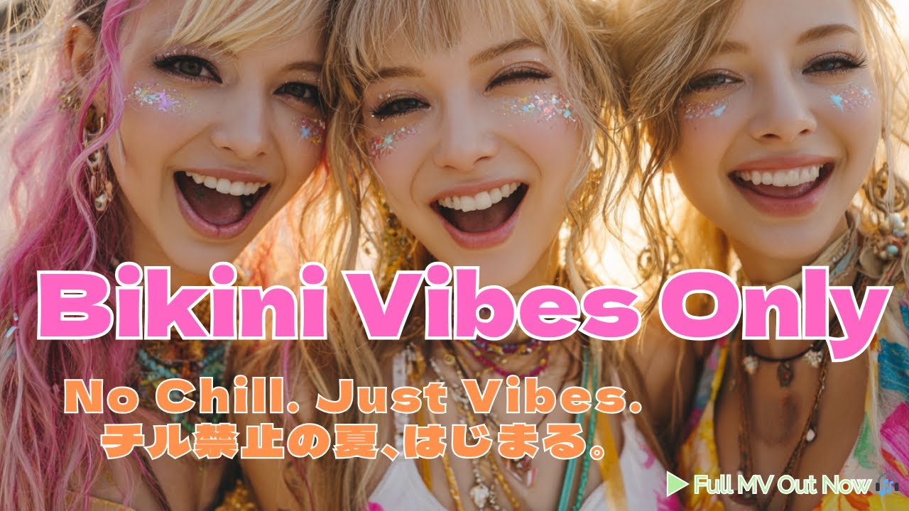 🌴 Bikini Vibes Only &ndash; Official Music Video ｜No Chill, All Vibes 🔥 Kawasho 2025 Summer Anthem 🏖️