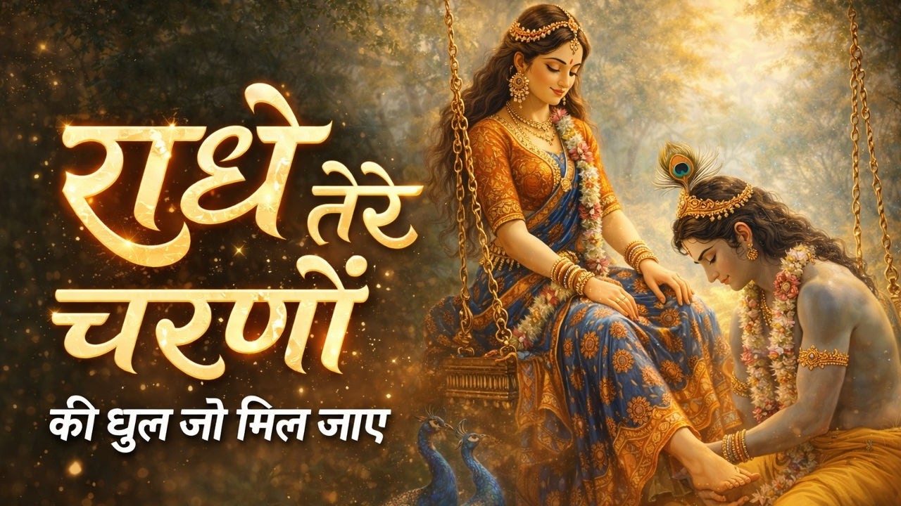 राधे तेरे चरणों की धूल जो मिल जाए   Radhe Tere Charno Ki   Bhumika Sharma   Krishna New Bhajan 2026