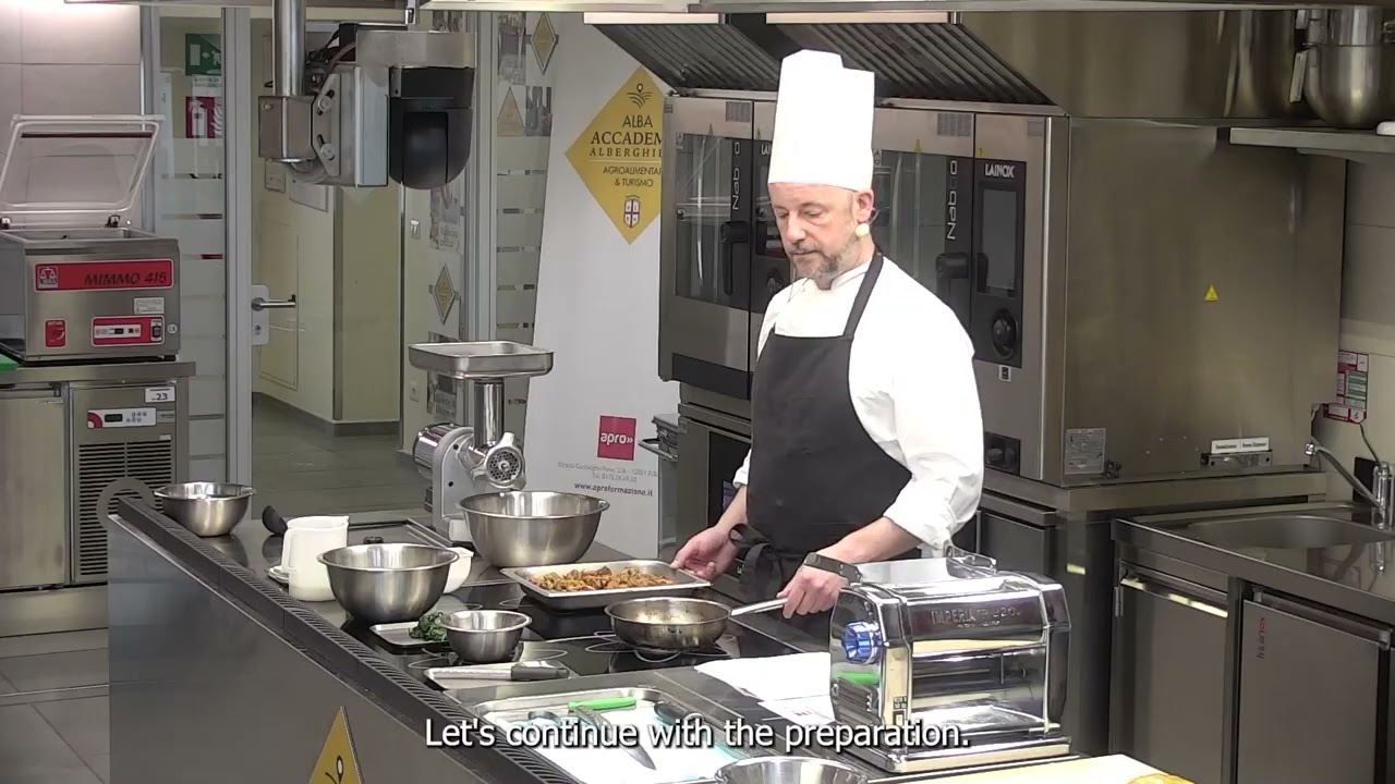 MODULE It! Erasmus+ Project - Italian Streaming Recipe - Agnolotti del Plin