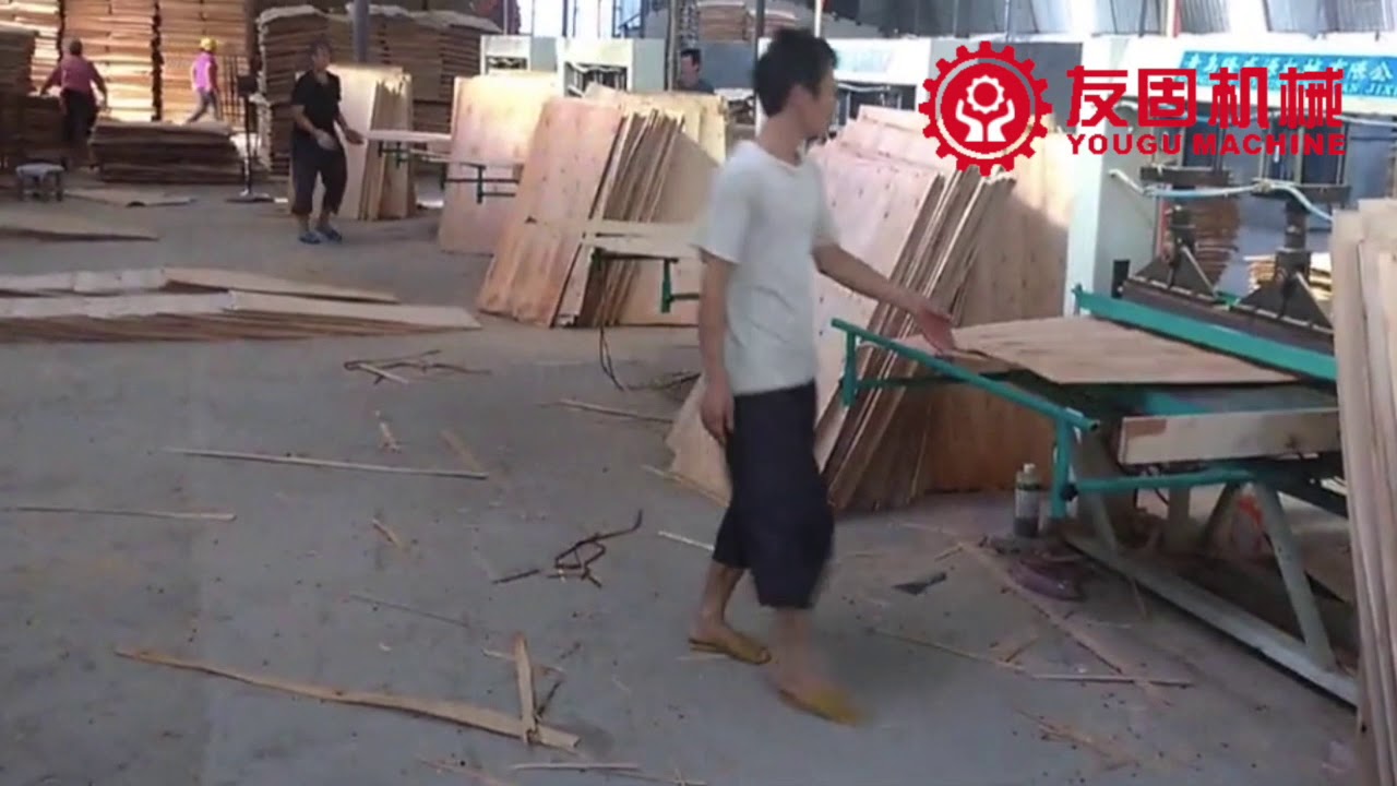 plywood core veneer side sanding machine
