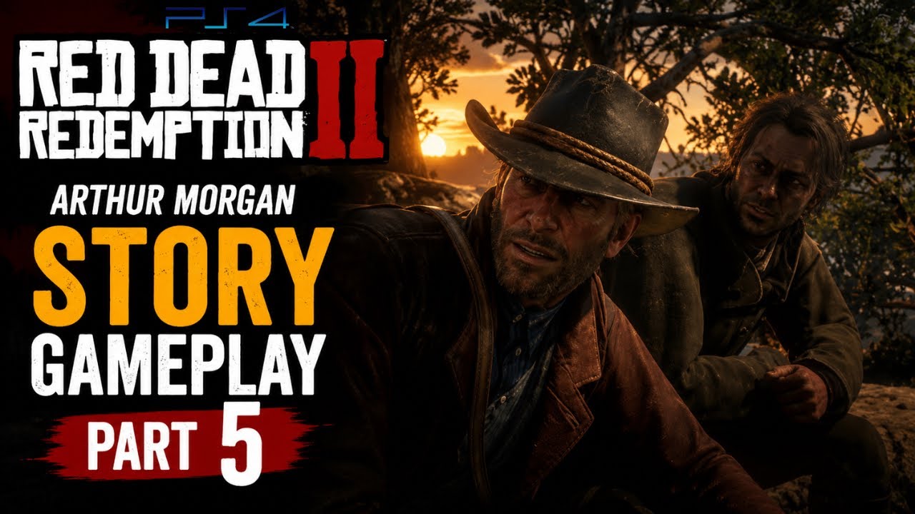 RED DEAD REDEMPTION 2 PART 5 PS4 GAMEPLAY