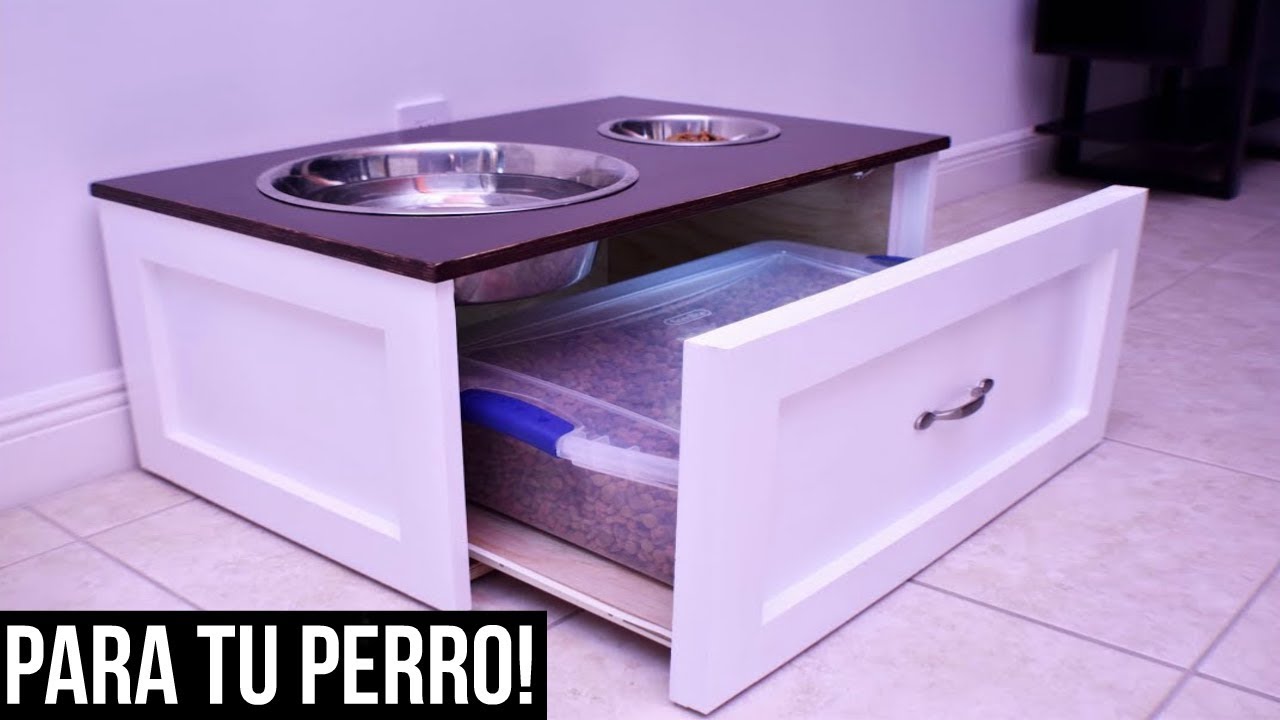 Crea Una Estación De Alimentación Para Perros!