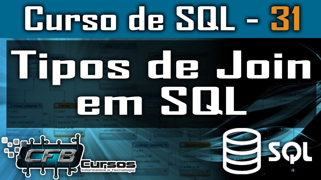 Tipos de JOIN do SQL - Curso de SQL - Aula 31