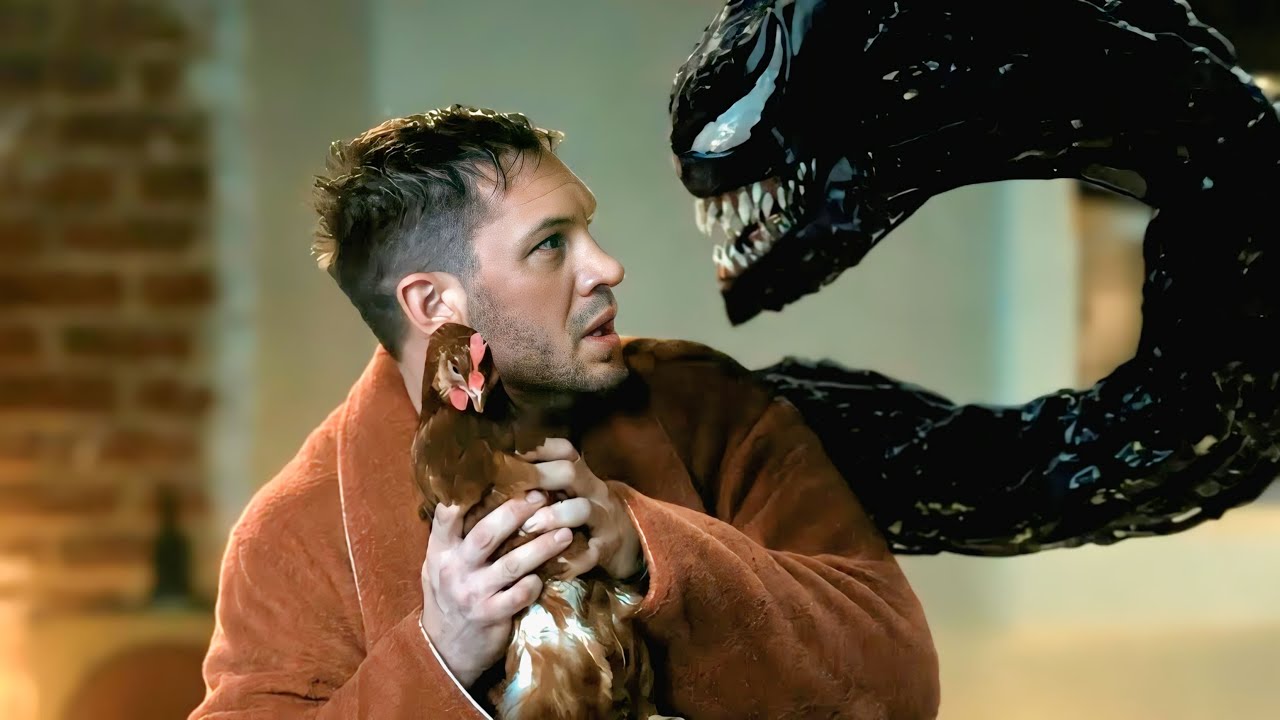 رجل ضعيف بيدخل جسمه كائن فضائي بيحوله لبطل خارق |  ملخص ثلاثية Venom