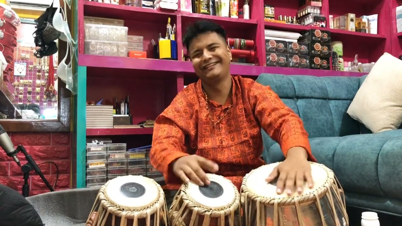 Soja Zara | Krishna Janmashtami | Tabla Cover By Bikhyat Hyoju | Bahubali 2 |