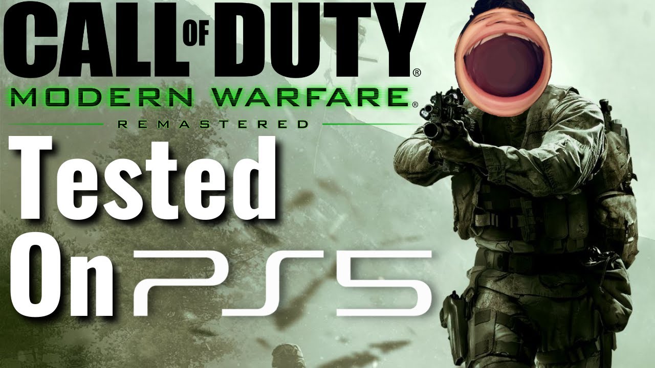 Call of Duty: Modern Warfare Remastered Tested on PS5