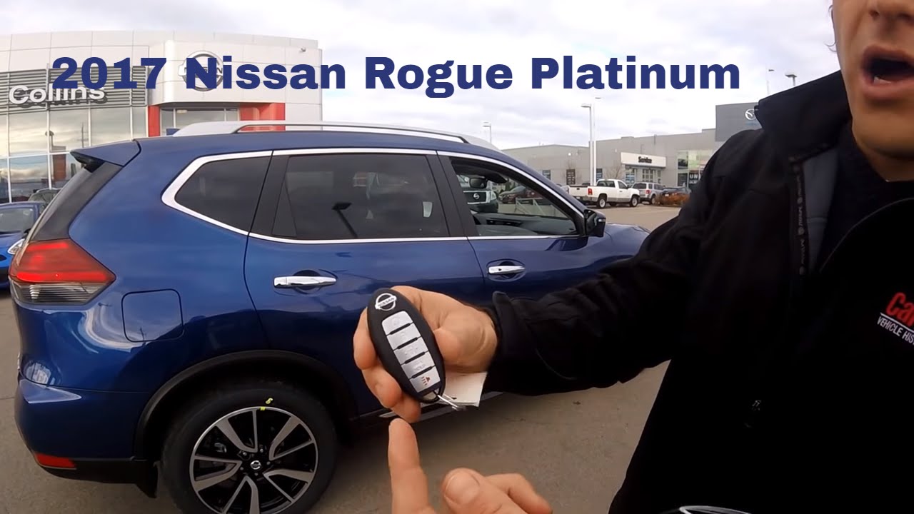 2017 Nissan Rogue SL Platinum In Depth Walk Around and Changes