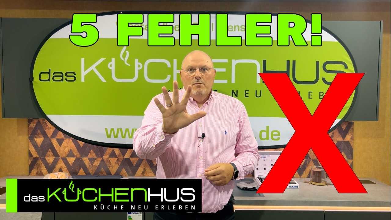 Diese 5 Fehler machst du (vielleicht) in deiner Küche!