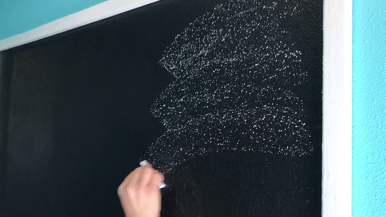 DIY Chalkboard Wall - The Fast and Simple Way