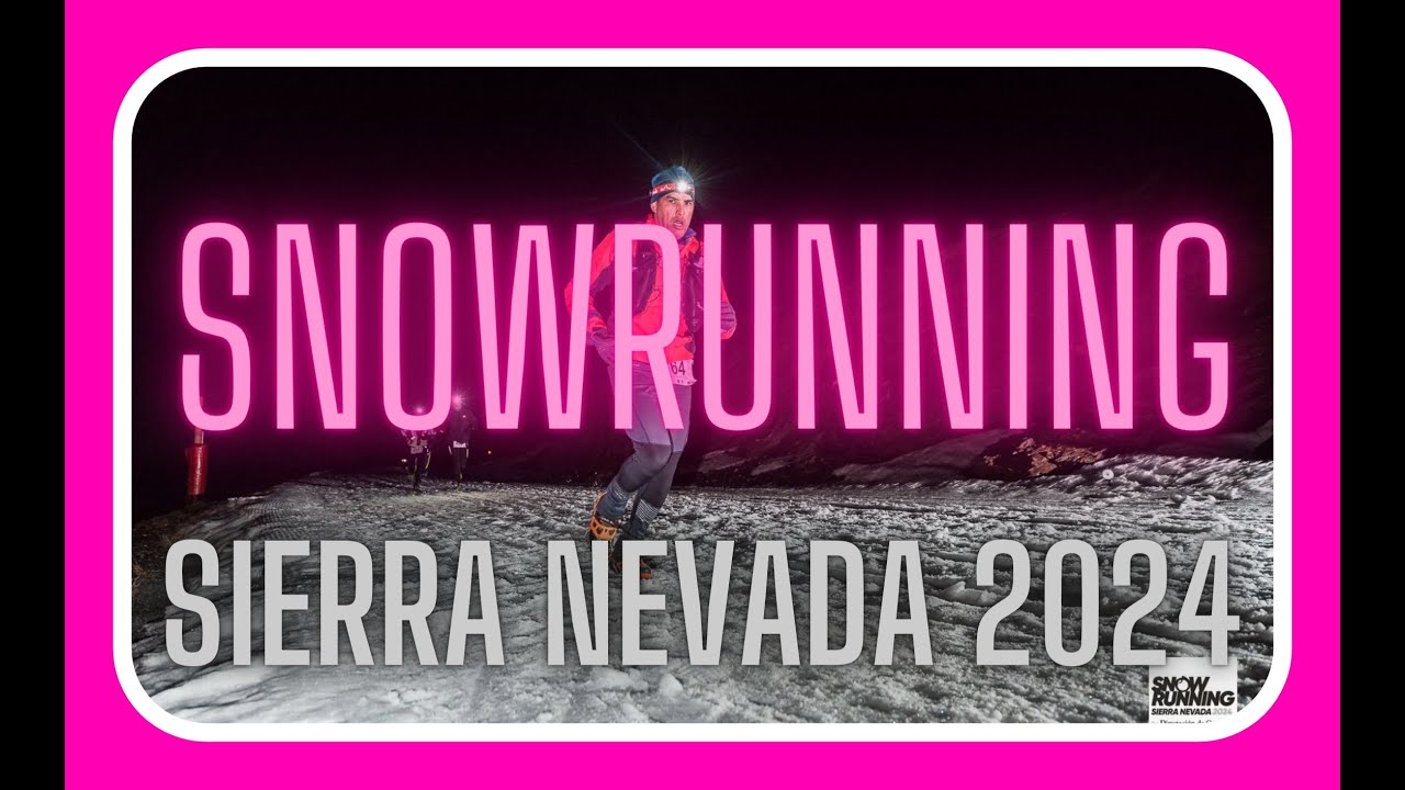 SNOW RUNNING 2024 CORRIENDO A 3 000m DE ALTITUD POR NIEVE
