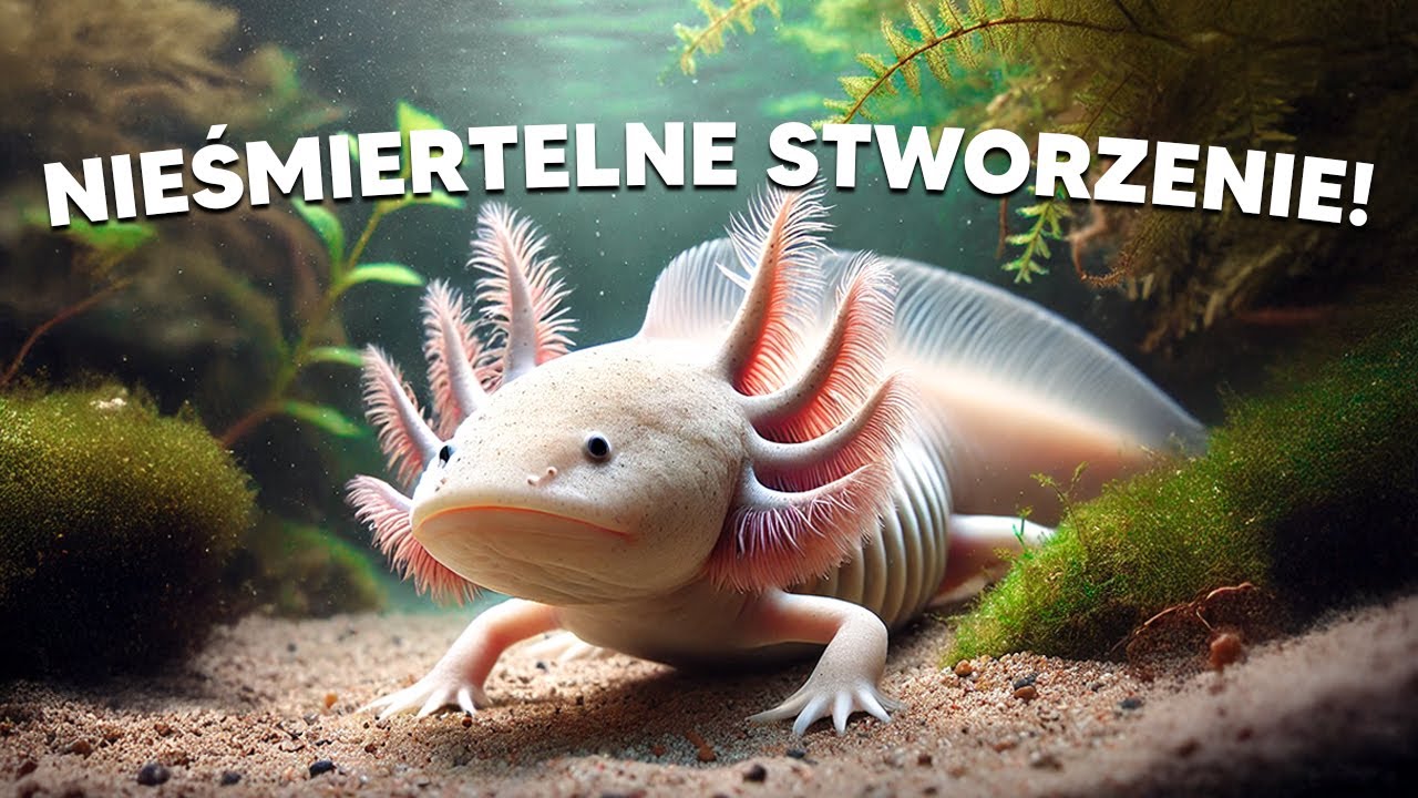 AKSOLOTL -  ZWIERZE, KT&Oacute;RE OSZUKAŁO NATURE!