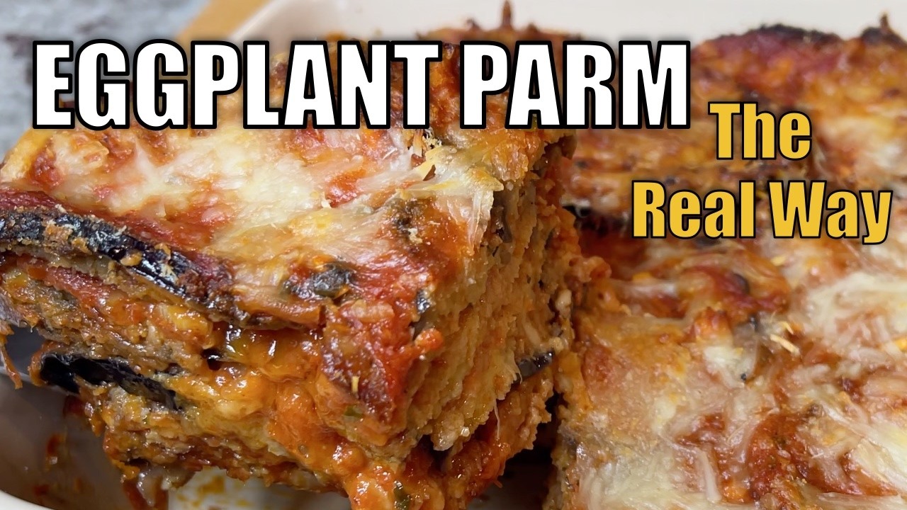 Title: Eggplant Parmesan — The Real Way (Crispy & Cheesy Every Time)