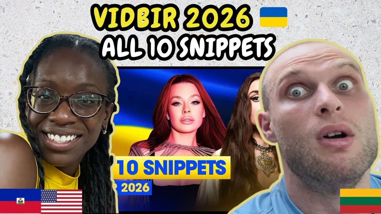 РЕАКЦИЯ НА 🇺🇦 Vidbir 2026: Все 10 фрагментов