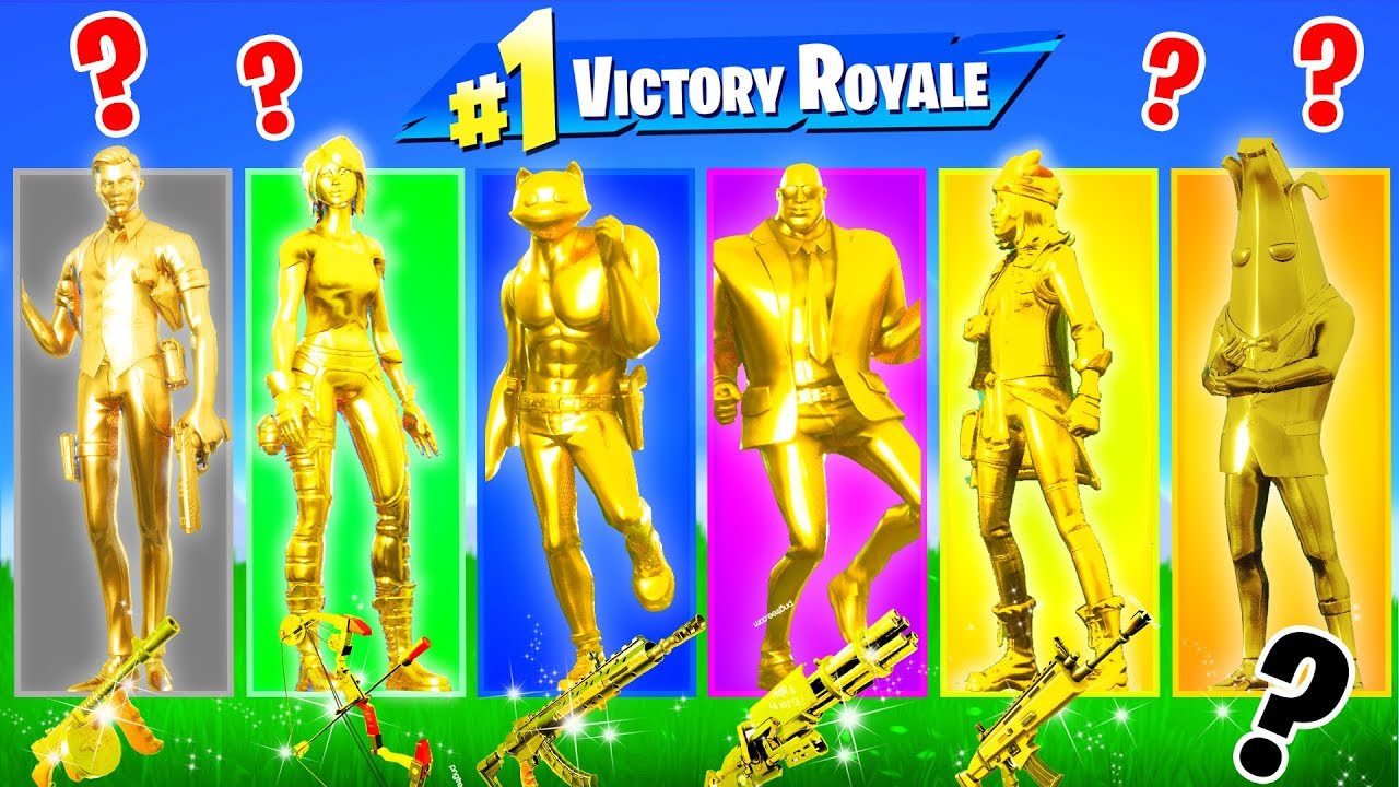 Losowy ZŁOTY BOSS CHALLENGE w Fortnite
