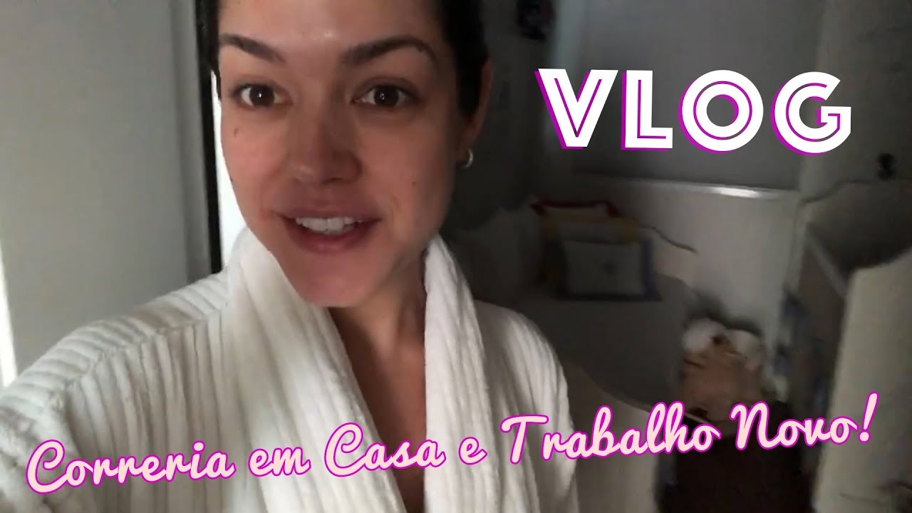 VLOG - Correria em casa e trabalho novo! Tatá Fersoza