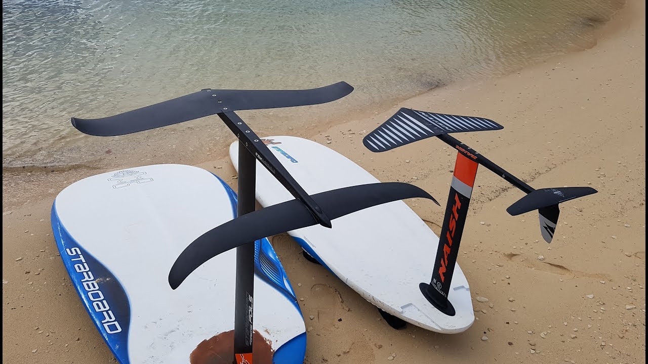 Bermuda Windsurfing - Windfoiling with friend on her Starboard Futura & Naish Foil