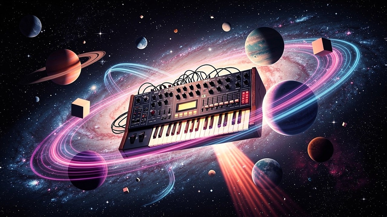 SYNTHWAVE ODYSSEY: A Cosmic Journey Through Neon, Mars & Bioluminescent Dreams