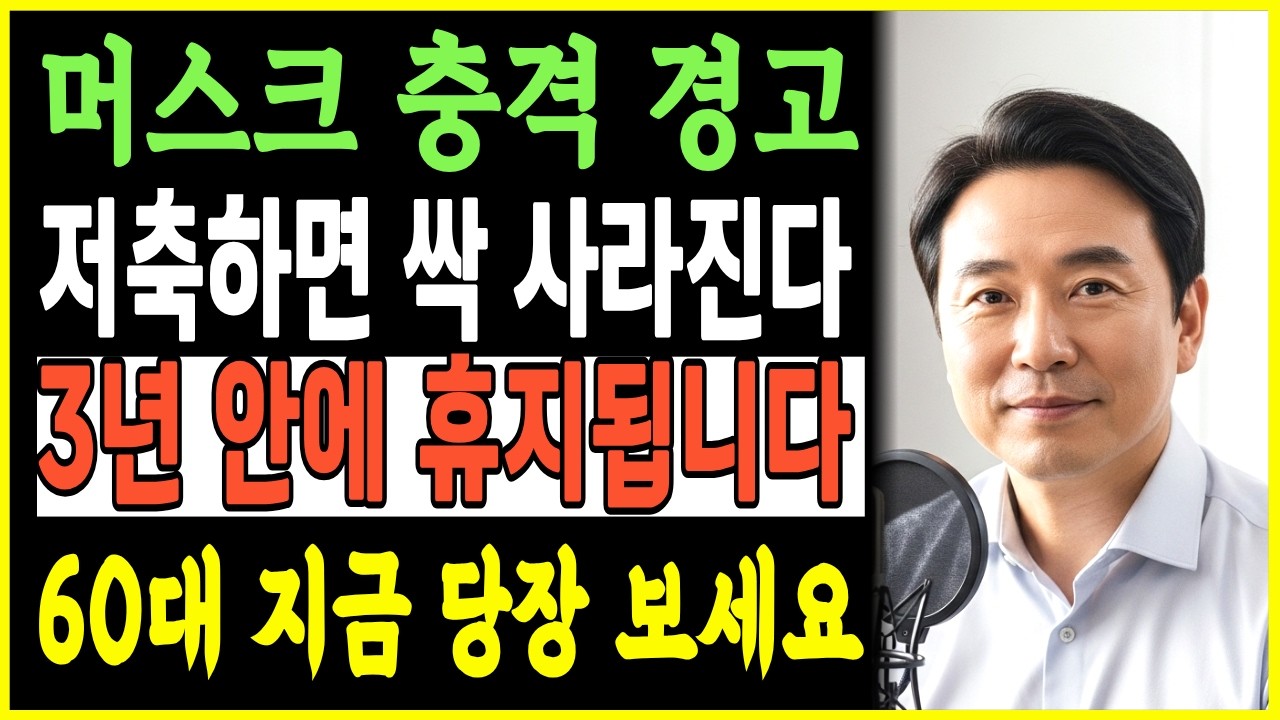 이천이십육 년 머스크 충격 경고, 