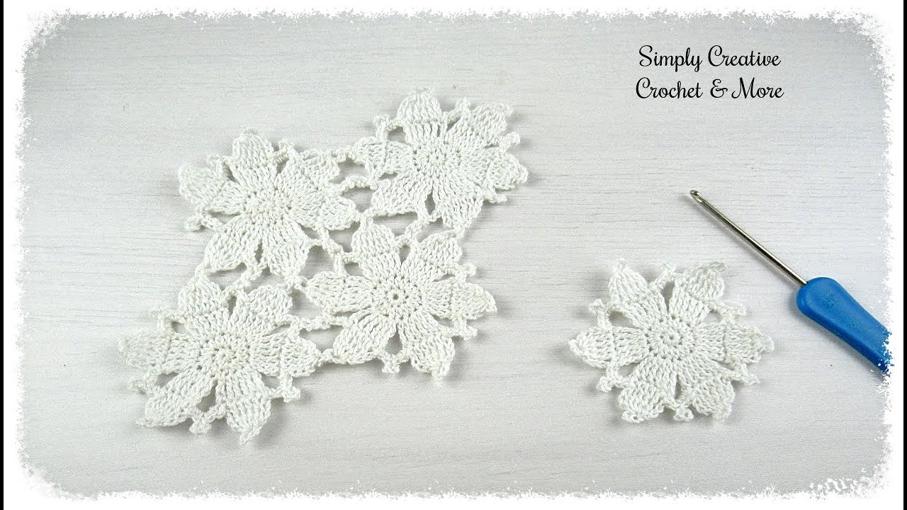 Crochet Lace Flower | Part 1