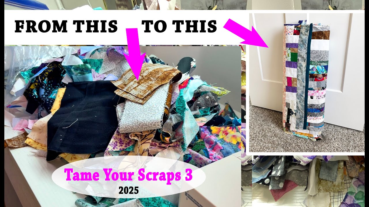♻️ 2025 - TAME YOUR SCRAPS! ♻️ FABRIC BOLT 3 From SCRAPS! | 12 YARDS (x20