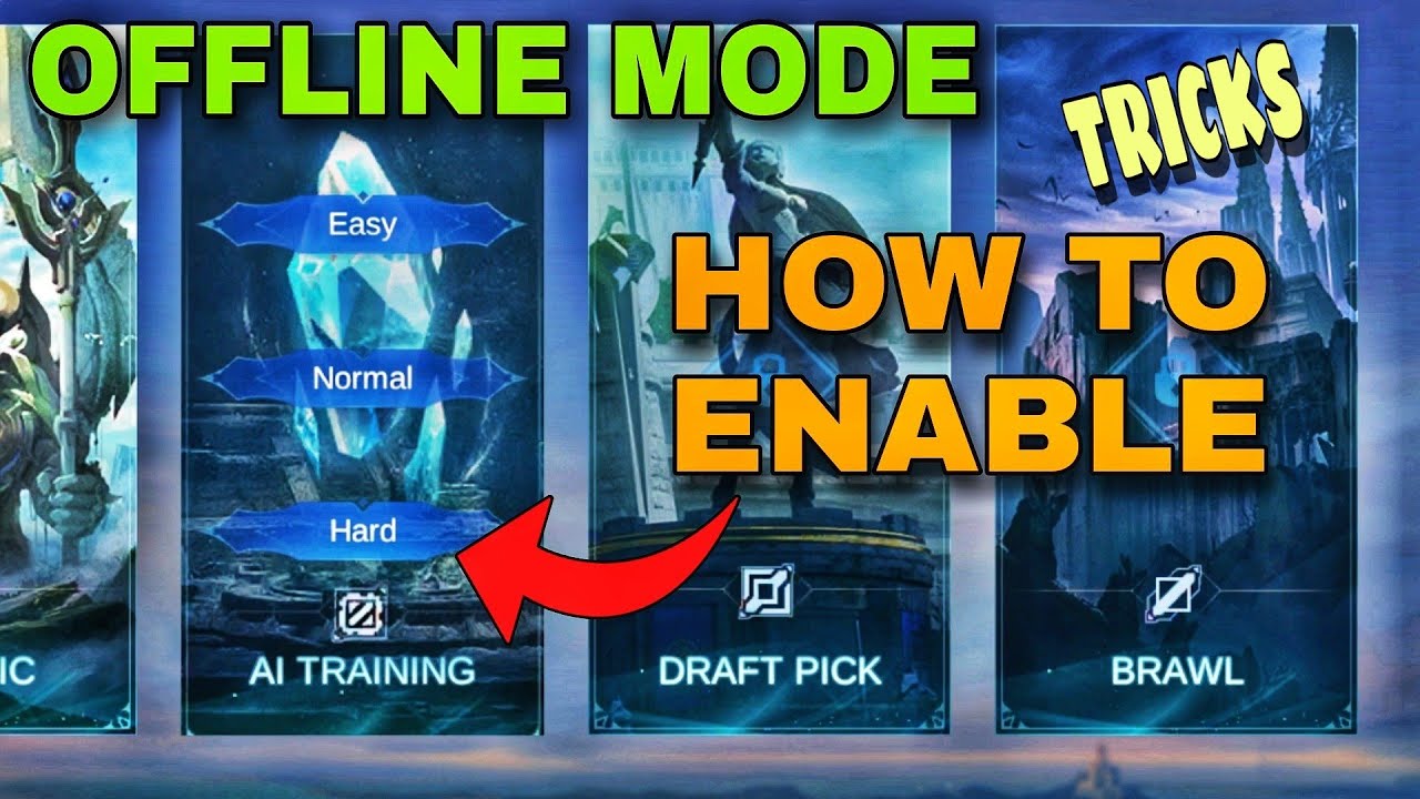HOW TO PLAY OFFLINE MOBILE LEGENDS | How To Enable Offline Mobile Legends
