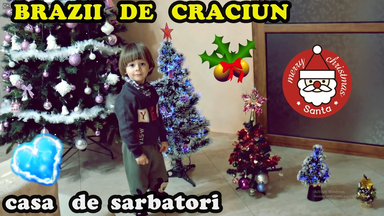 Avem 5 BRAZI de Crăciun ? 🎄🎄+ TURUL CASEI DE Sărbători 🏡✨✨ Vlogmas #12 🎉