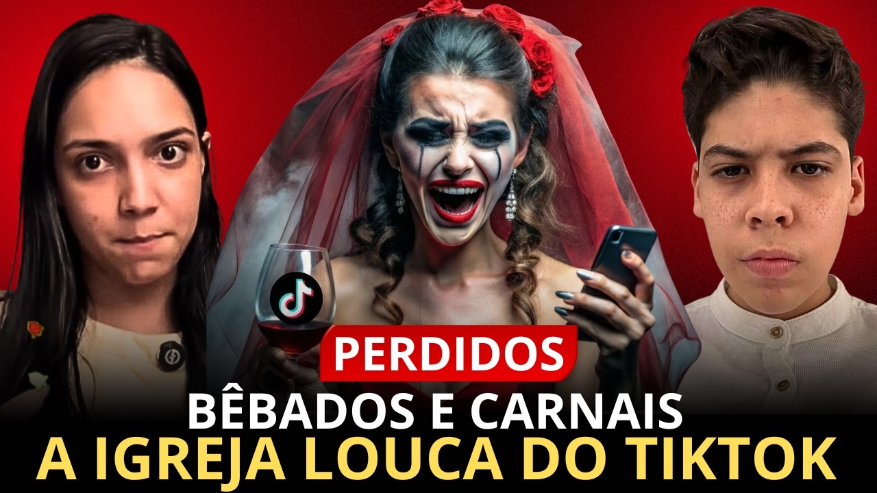 A FALSA IGREJA DO TIKTOK E A NOIVA EMBRIAGADA. ESTÃO PERDIDOS!