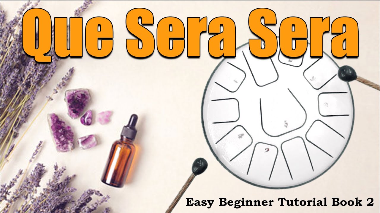 Que Sera Sera (Doris Day) - 11 note steel tongue drum / tank drum