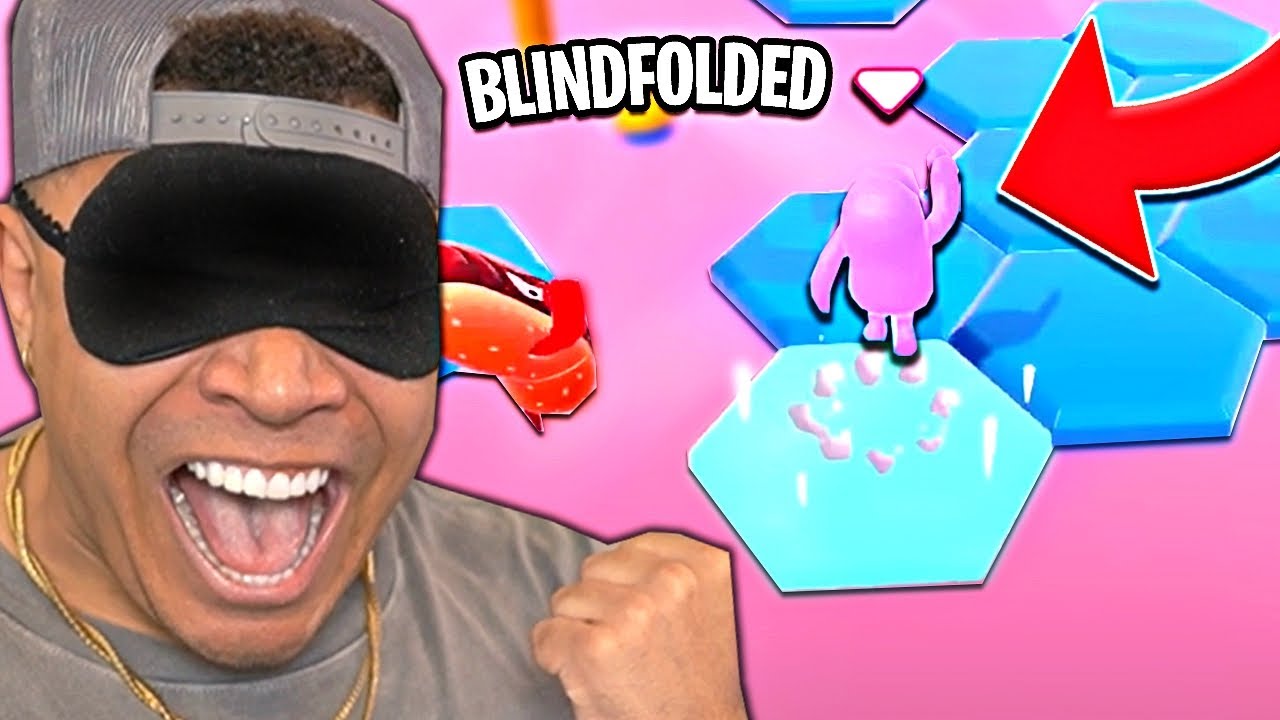 I Won a Game of Fall Guys BLINDFOLDED (impossible?)